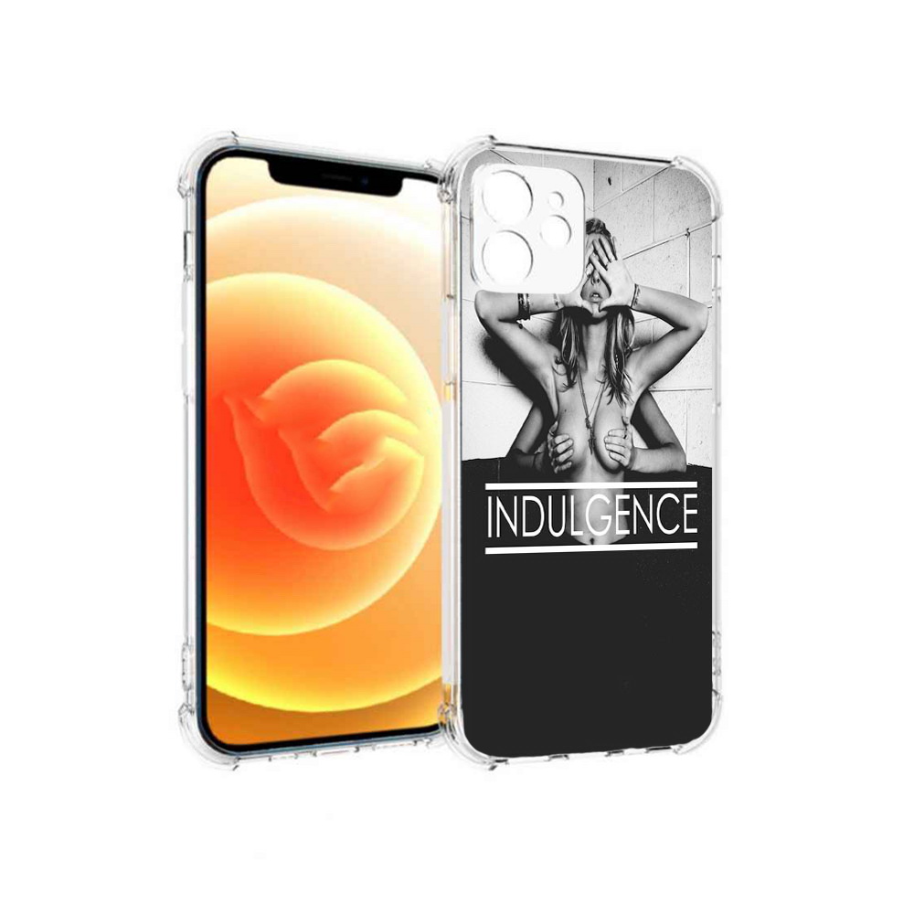 

Чехол MyPads Tocco для Apple iPhone 12 Страсть (PT157543.607.163), Прозрачный, Tocco