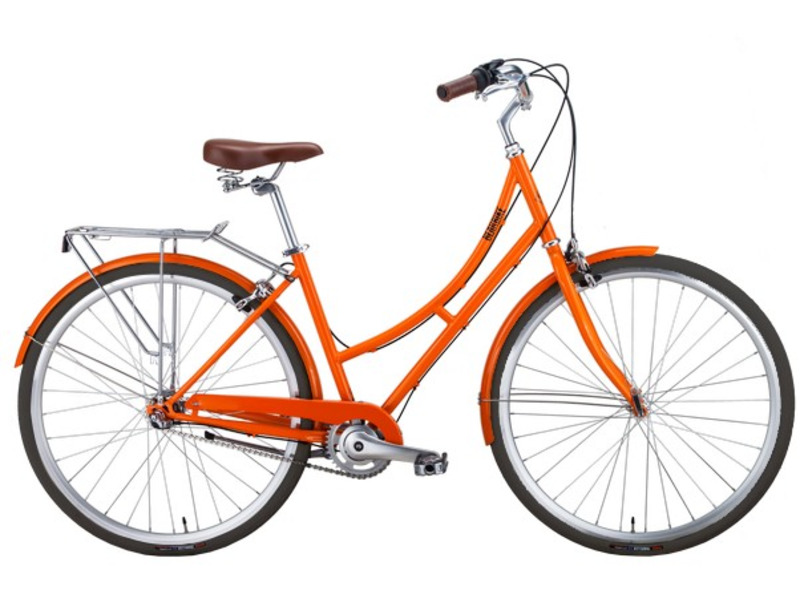 Городской велосипед Bear Bike Marrakesh (2021) оранжевый 45см