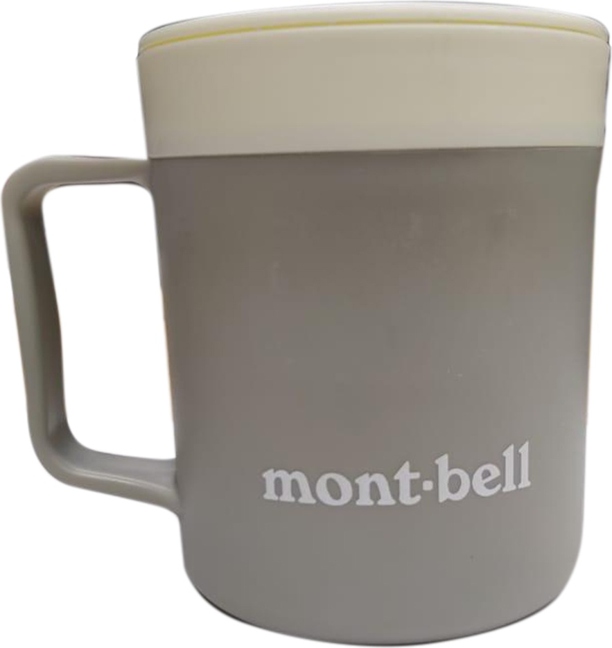 фото Montbell термокружка termo mug mb logo 200мл серый, ltgy