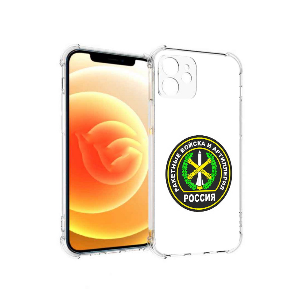 

Чехол MyPads Tocco для Apple iPhone 12 артиллерия (PT157543.607.225), Прозрачный, Tocco