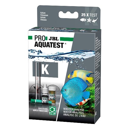 Тест JBL ProAquaTest K, для определения содержания калия, для использования в пресной воде