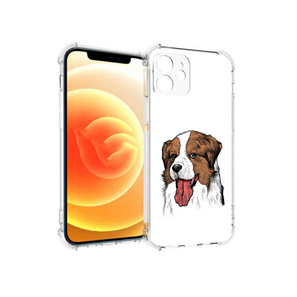

Чехол MyPads Tocco для Apple iPhone 12 бетховен (PT157543.607.230), Прозрачный, Tocco