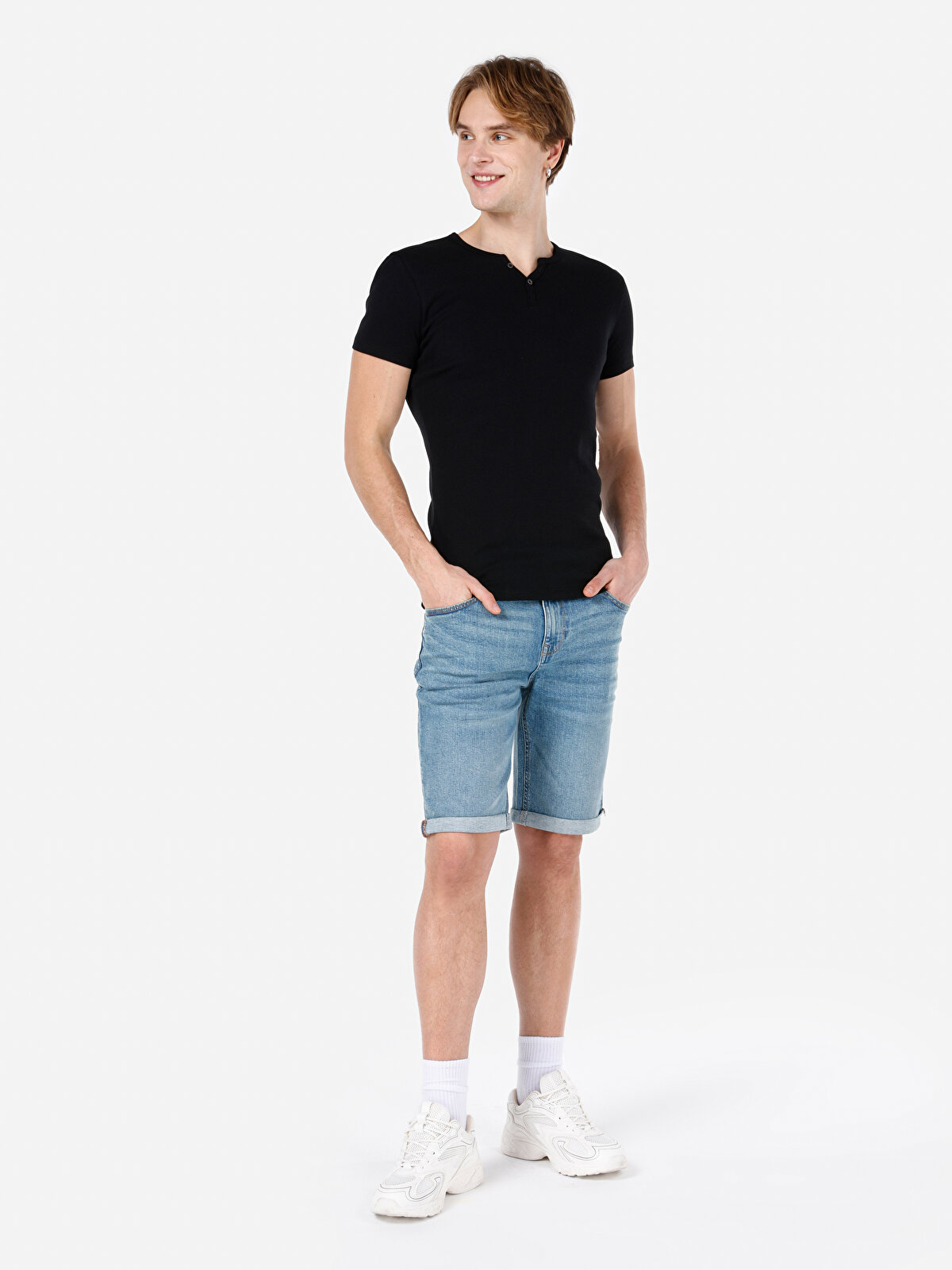 

Шорты мужские Colin's CL1069523 синие XL, Синий, CL1069523