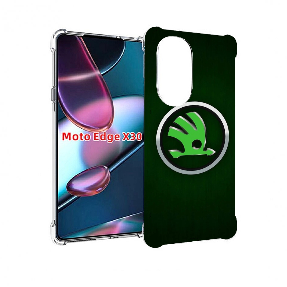

Чехол MyPads skoda-шкода-3 мужской для Motorola Moto Edge X30, Прозрачный, Tocco