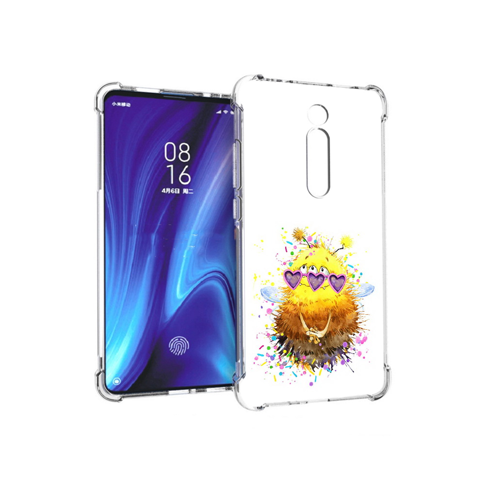 

Чехол MyPads Tocco для Xiaomi Redmi K20 Пушитый шмель (PT130504.291.143), Прозрачный, Tocco