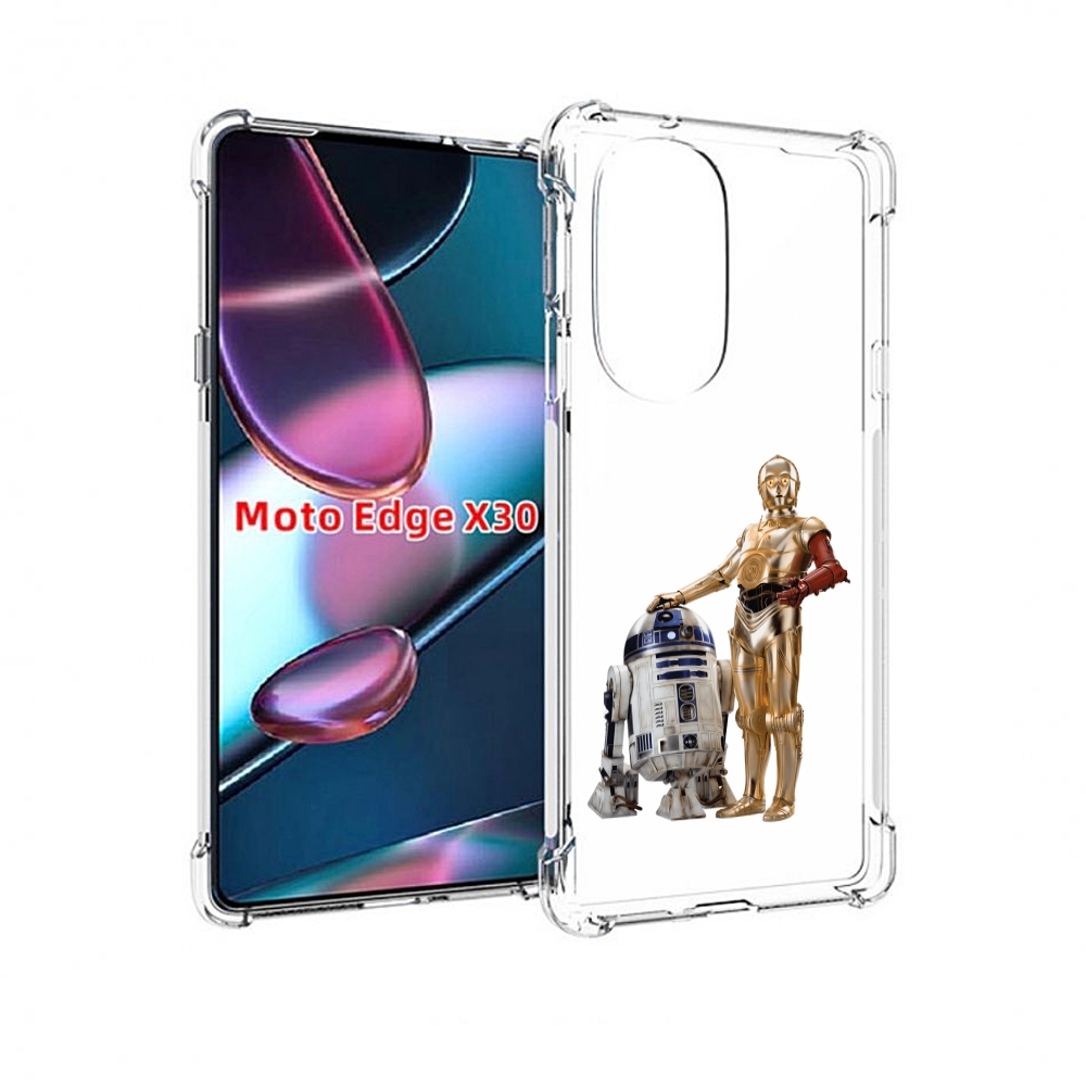 

Чехол MyPads starwars-звездные-воины для Motorola Moto Edge X30, Прозрачный, Tocco