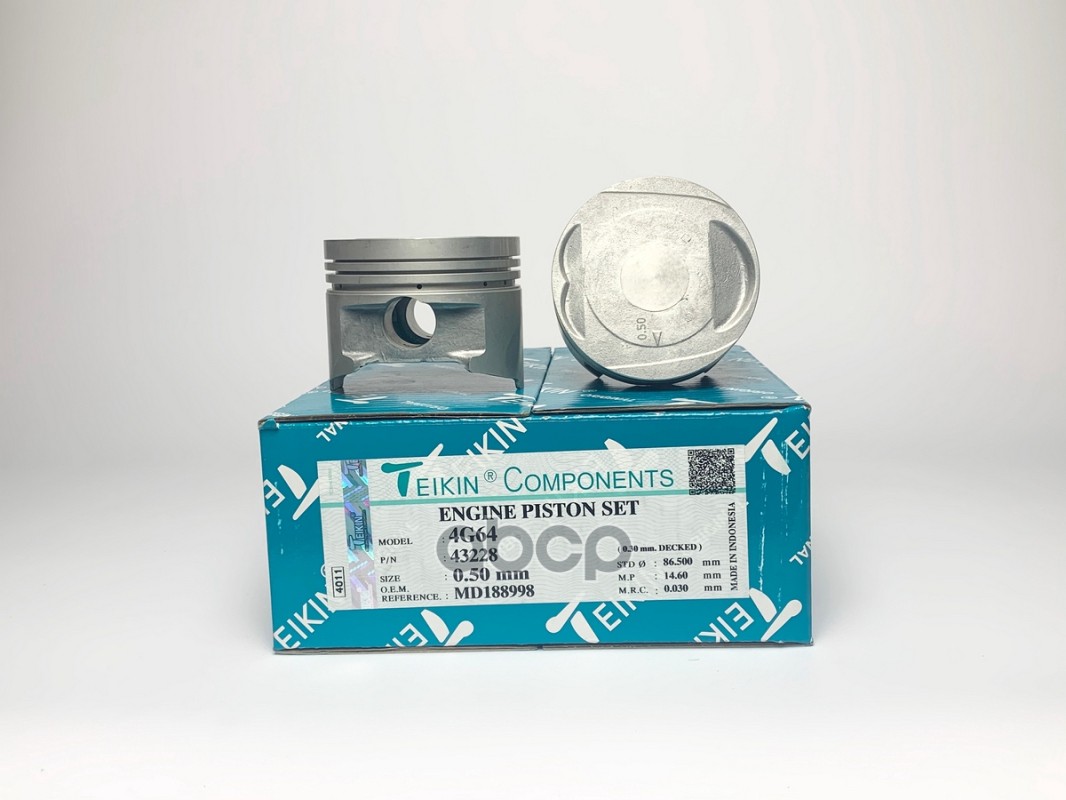 

Поршень без колец TEIKIN 0.50 Mitsubishi 4G64 d86.5+0.50