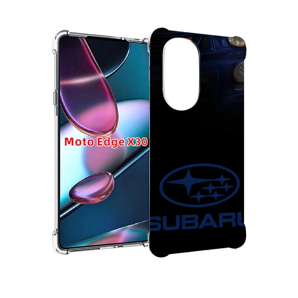 

Чехол MyPads subaru субару 3 для Motorola Moto Edge X30, Прозрачный, Tocco