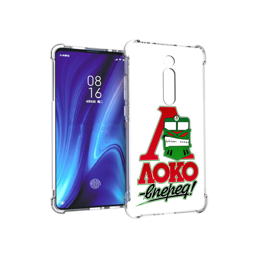 

Чехол MyPads Tocco для Xiaomi Redmi K20 ФК локо вперед (PT130504.291.181), Прозрачный, Tocco