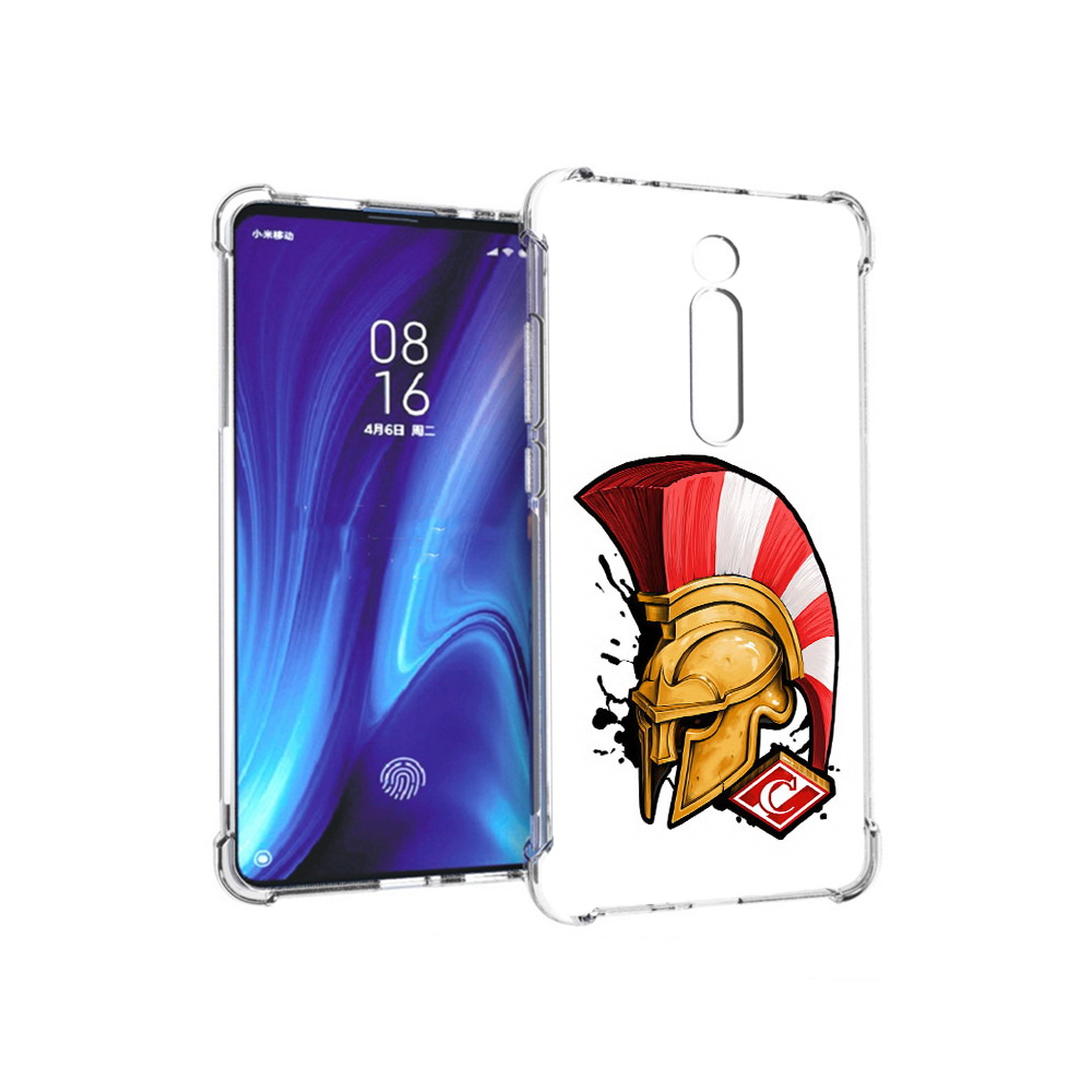 

Чехол MyPads Tocco для Xiaomi Redmi K20 ФК спартак шлем (PT130504.291.185), Прозрачный, Tocco