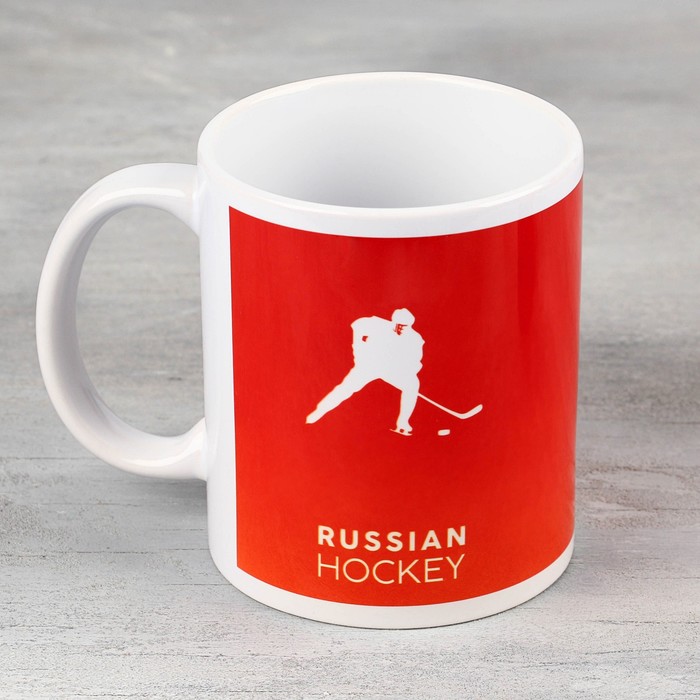 фото Кружка керамическая "russian hockey", 320 мл nobrand