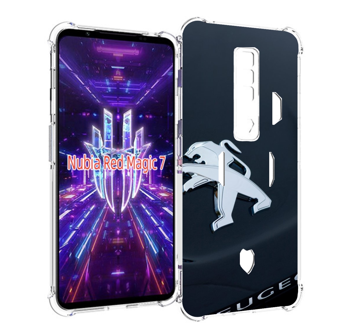 Чехол MyPads peugeot 2 для ZTE Nubia Red Magic 7