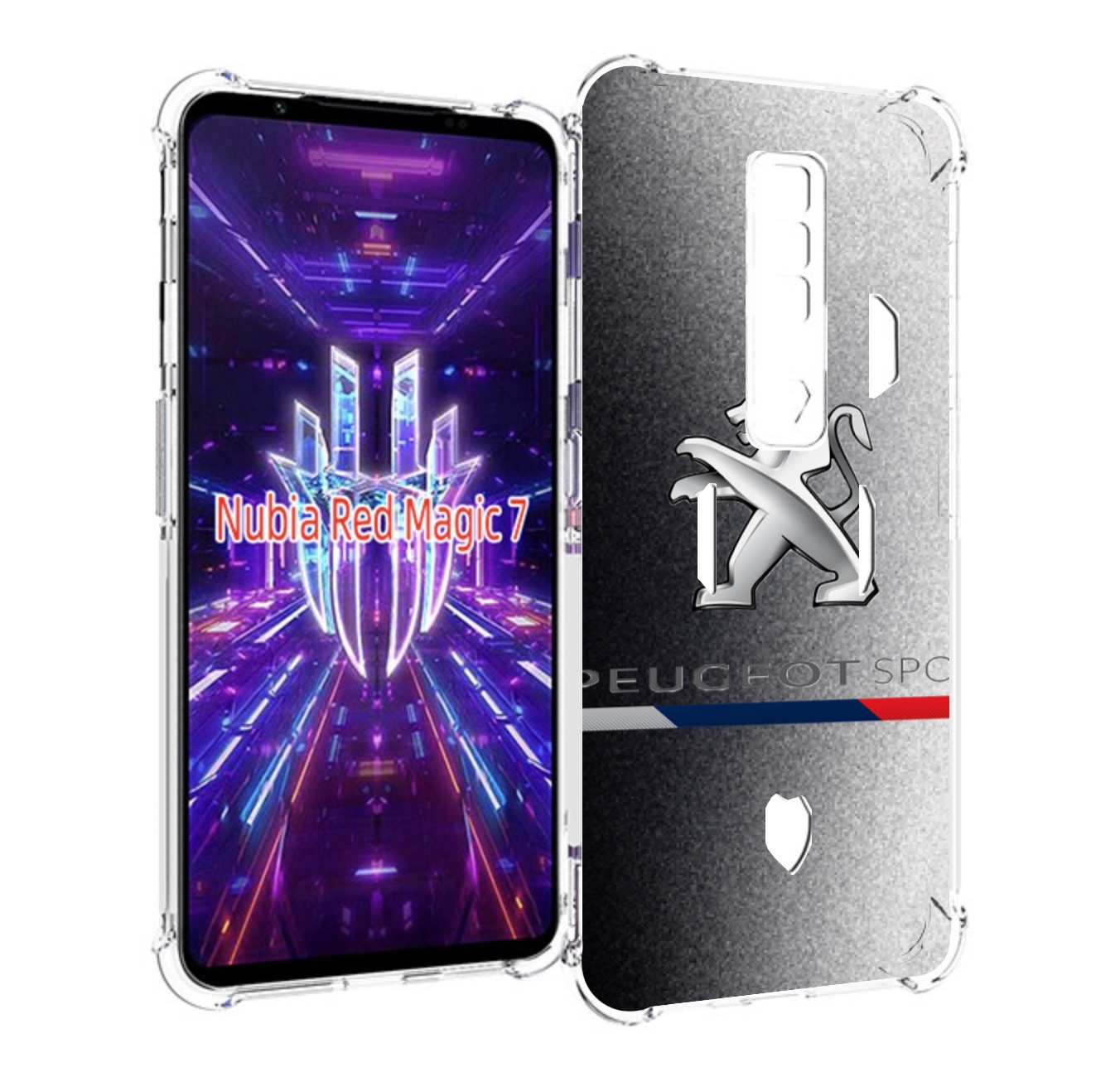 

Чехол MyPads peugeot-1 для ZTE Nubia Red Magic 7, Прозрачный, Tocco