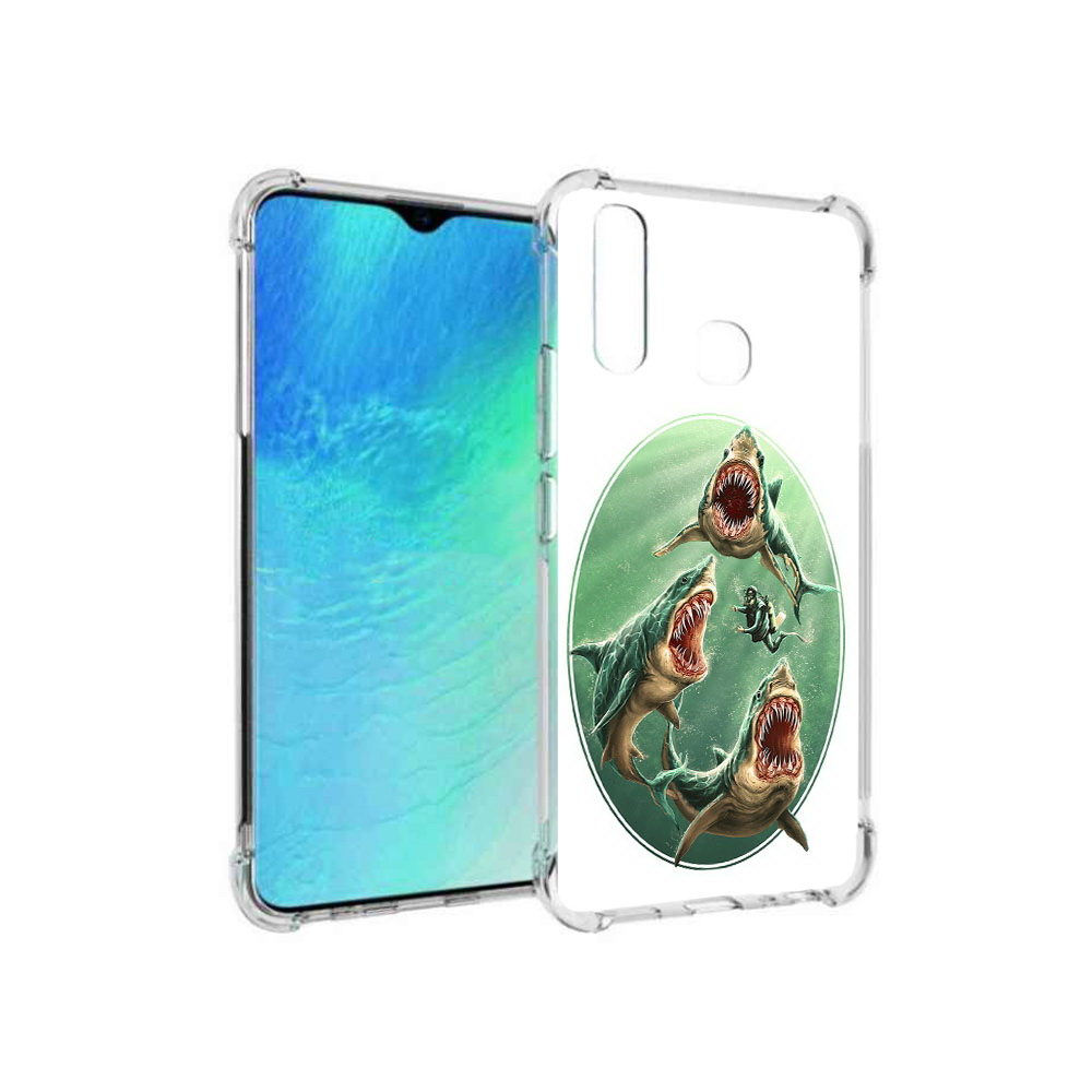 

Чехол MyPads Tocco для Vivo Y19 синяя бездна (PT140444.419.600), Прозрачный, Tocco