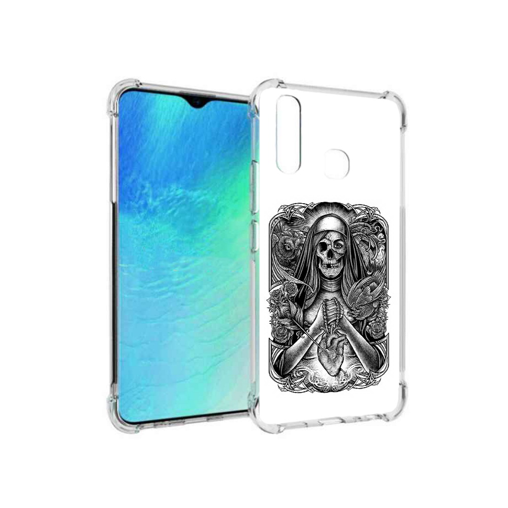 

Чехол MyPads Tocco для Vivo Y19 скелет с сердцем (PT140444.419.603), Прозрачный, Tocco