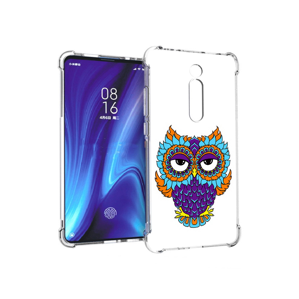 

Чехол MyPads Tocco для Xiaomi Redmi K20 Цветная сова (PT130504.291.198), Прозрачный, Tocco