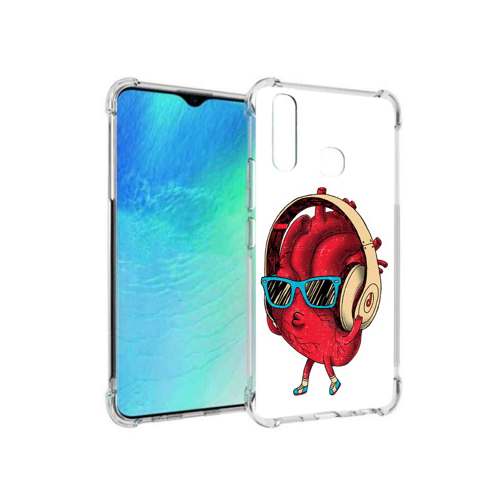 

Чехол MyPads Tocco для Vivo Y19 слушай сердце (PT140444.419.609), Прозрачный, Tocco