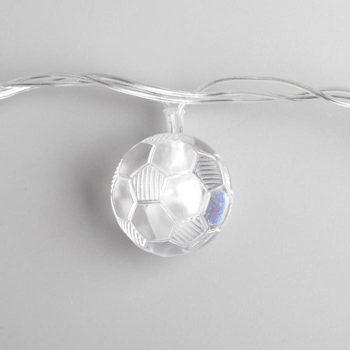 фото Световая гирлянда новогодняя luazon lighting футбольный мяч 2433912 5 м разноцветный
