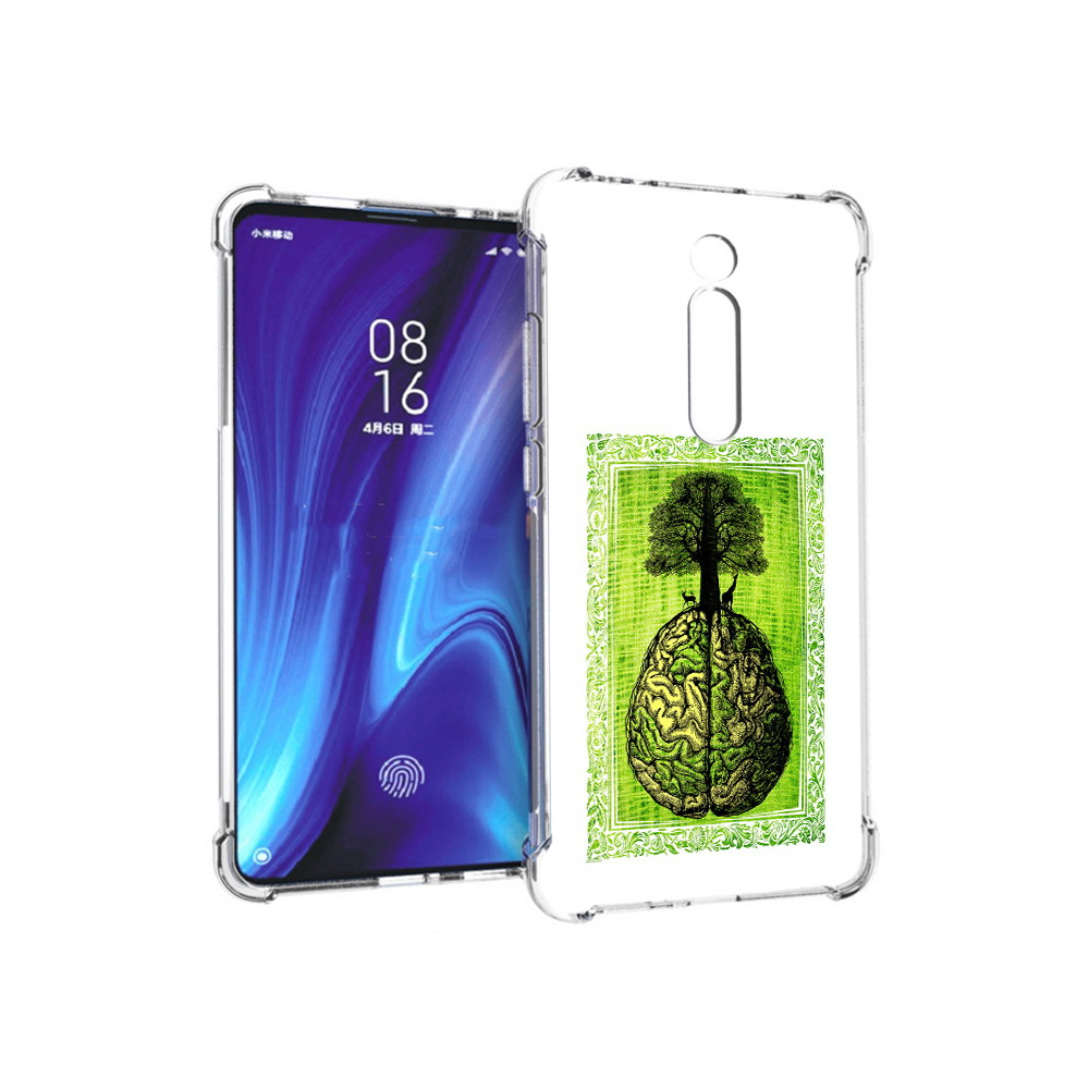 

Чехол MyPads Tocco для Xiaomi Redmi K20 абстракция здоровый мозг (PT130504.291.211), Прозрачный, Tocco