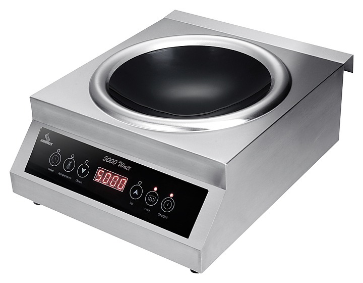 

Настольная электрическая плитка AIRHOT IP5000 Wok серебристый, IP5000 Wok
