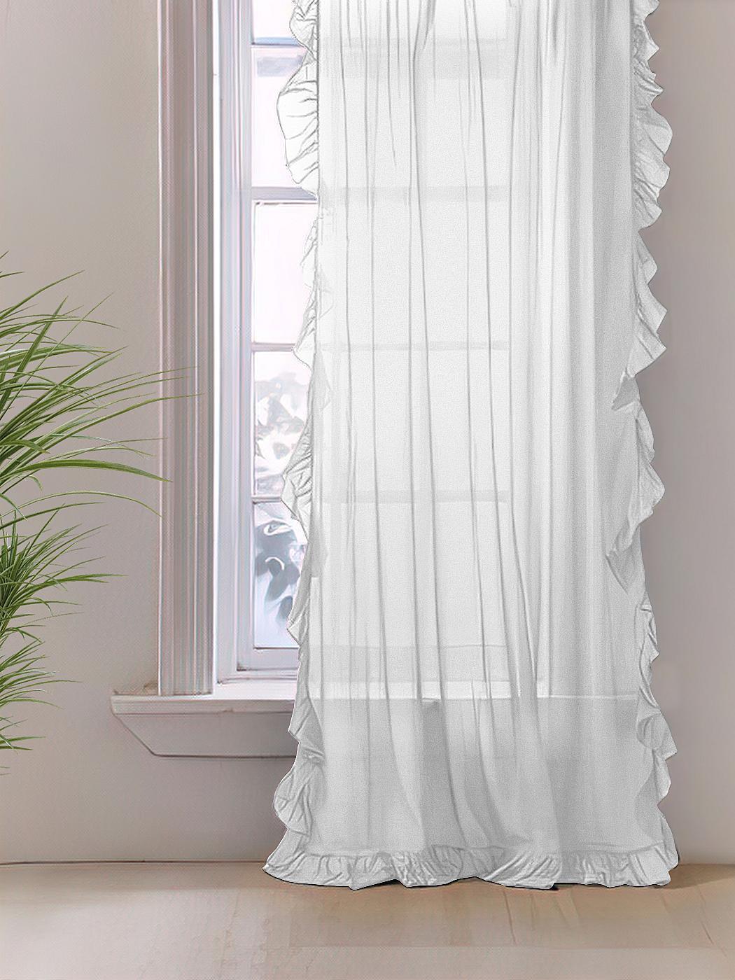 

Тюль AT HOME / шторы в комнату 150х300 см / Шилонен - 300 см, 128000-300