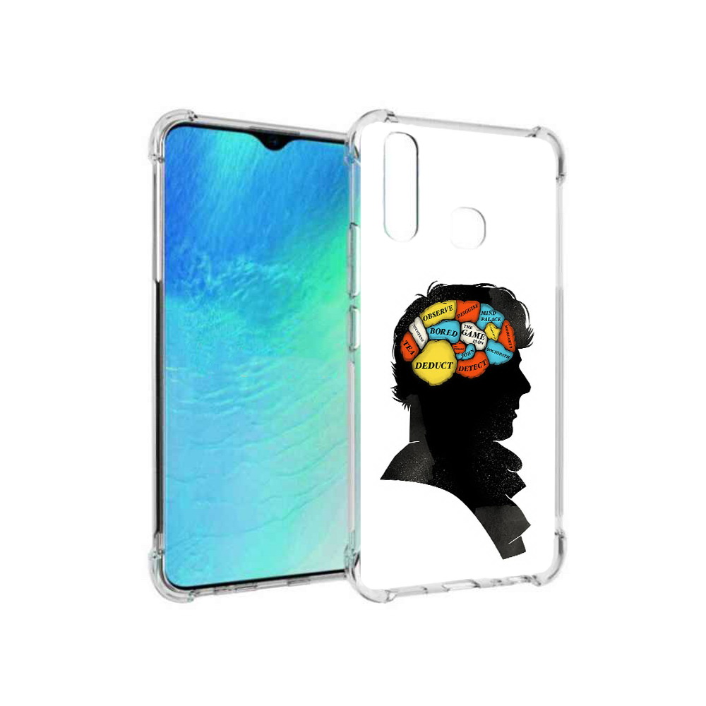 

Чехол MyPads Tocco для Vivo Y19 темный рисунок (PT140444.419.640), Прозрачный, Tocco
