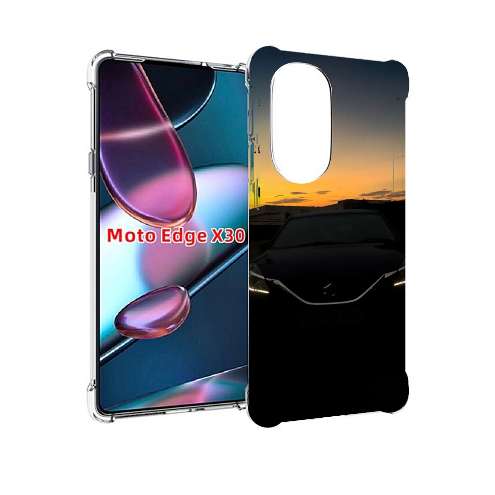 

Чехол MyPads suzuki 2 сузуки мужской для Motorola Moto Edge X30, Прозрачный, Tocco