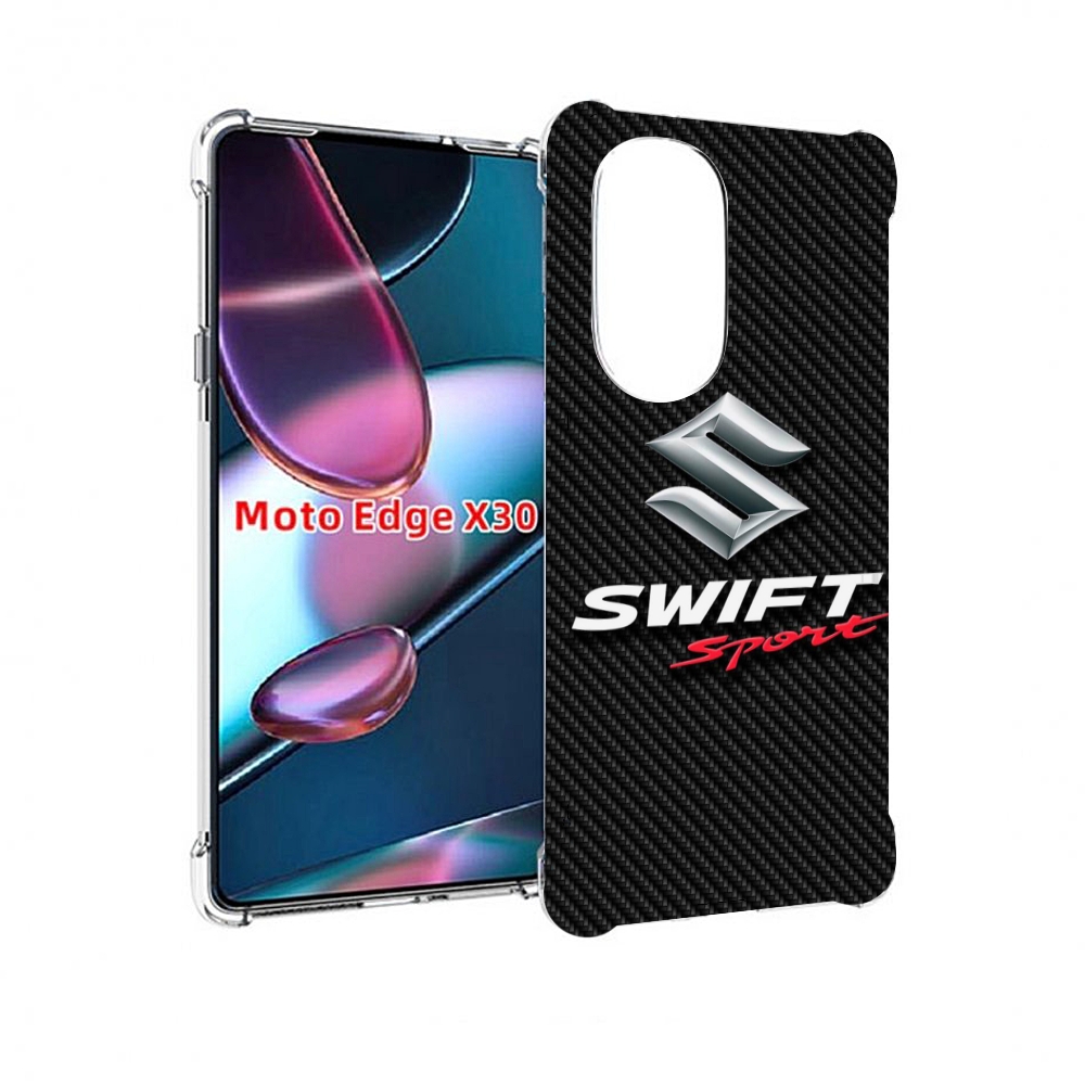 

Чехол MyPads suzuki сузуки 1 мужской для Motorola Moto Edge X30, Прозрачный, Tocco