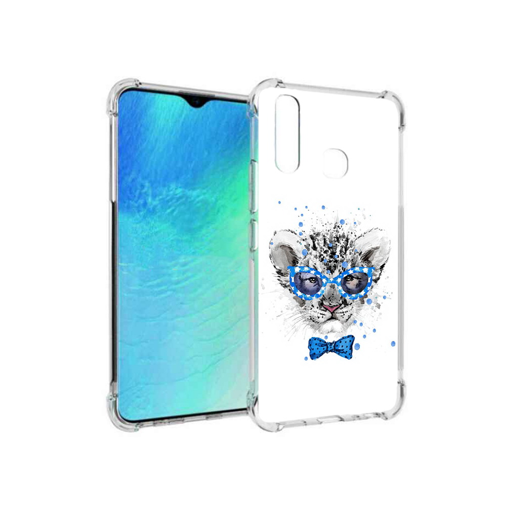 

Чехол MyPads Tocco для Vivo Y19 тигренок с бабочкой (PT140444.419.642), Прозрачный, Tocco