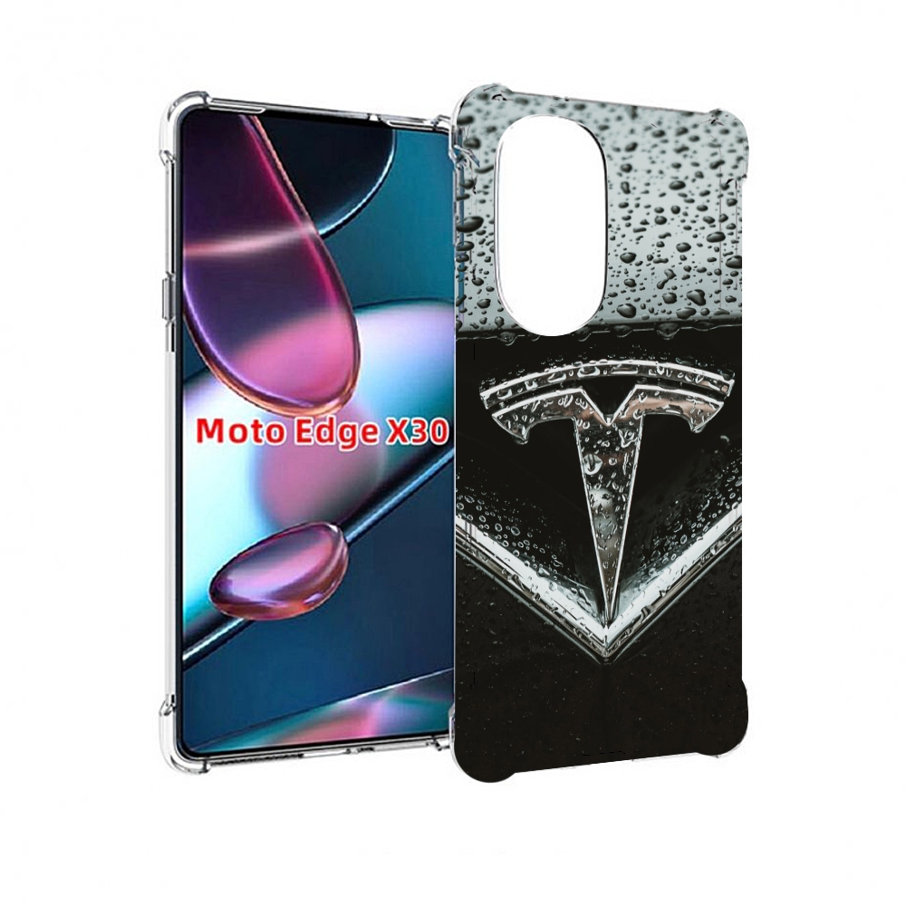 

Чехол MyPads tesla тесла 1 для Motorola Moto Edge X30, Прозрачный, Tocco