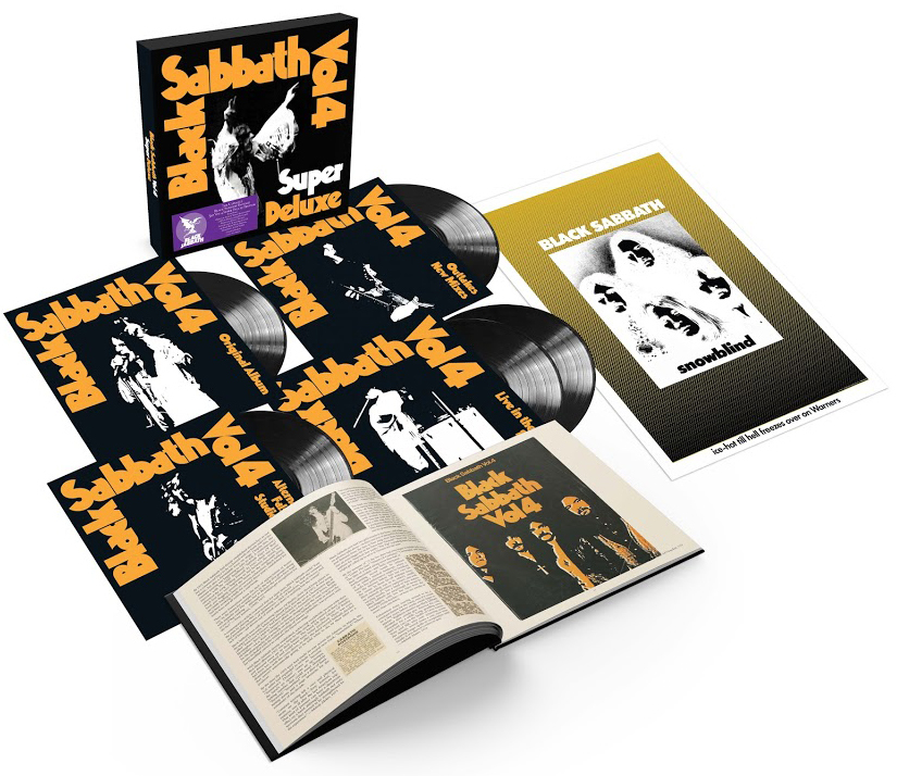 фото Black sabbath / black sabbath vol. 4 super deluxe (5lp) bmg