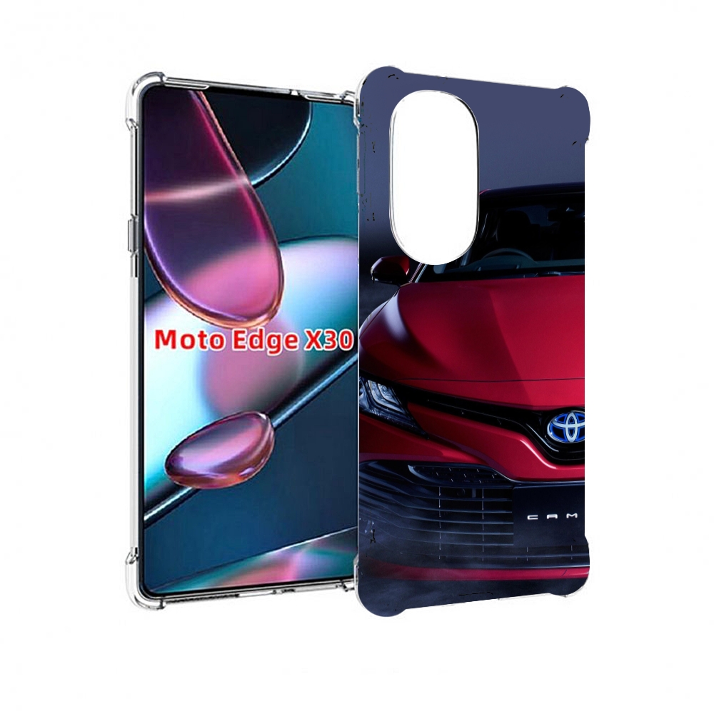 

Чехол MyPads toyota тоиота 1 для Motorola Moto Edge X30, Прозрачный, Tocco