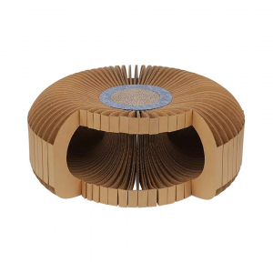 

Домик для кошек Mini Monstar коричневый, 62x62x25.4см