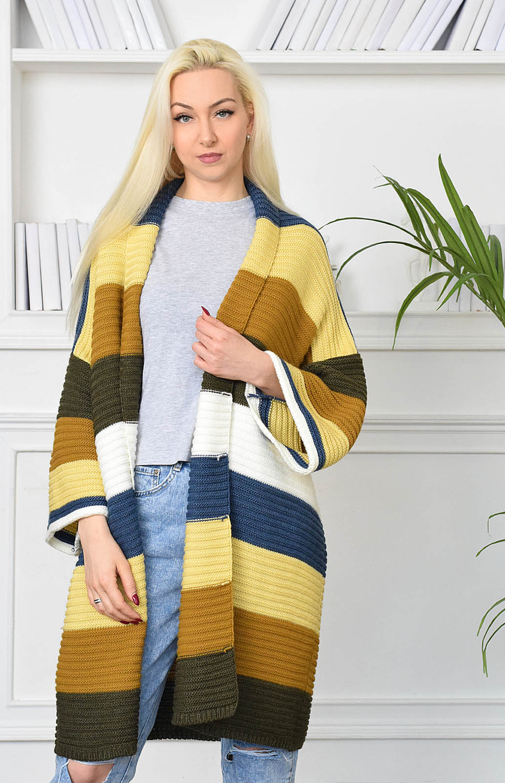 

Жакет женский MILANIKA 1240 желтый ONE SIZE, 1240