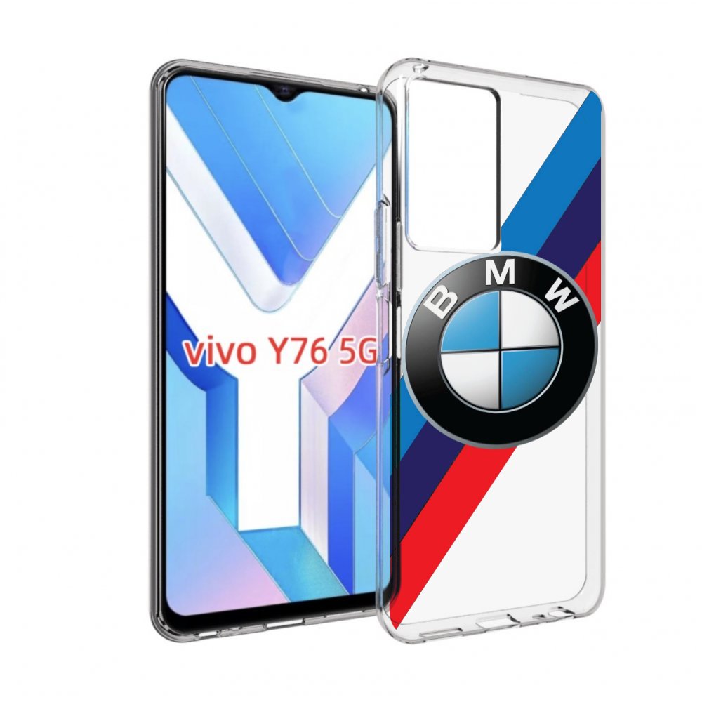 

Чехол MyPads Лого-BMW мужской для Vivo Y76 5G, Прозрачный, Tocco