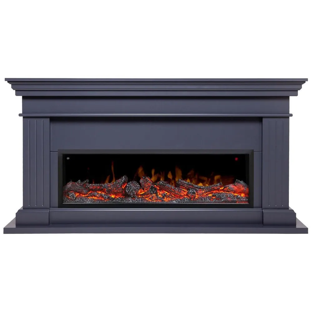 

Электрокамин RealFlame Ontario 42/BV GR с очагом Beverly 1000 без обогрева