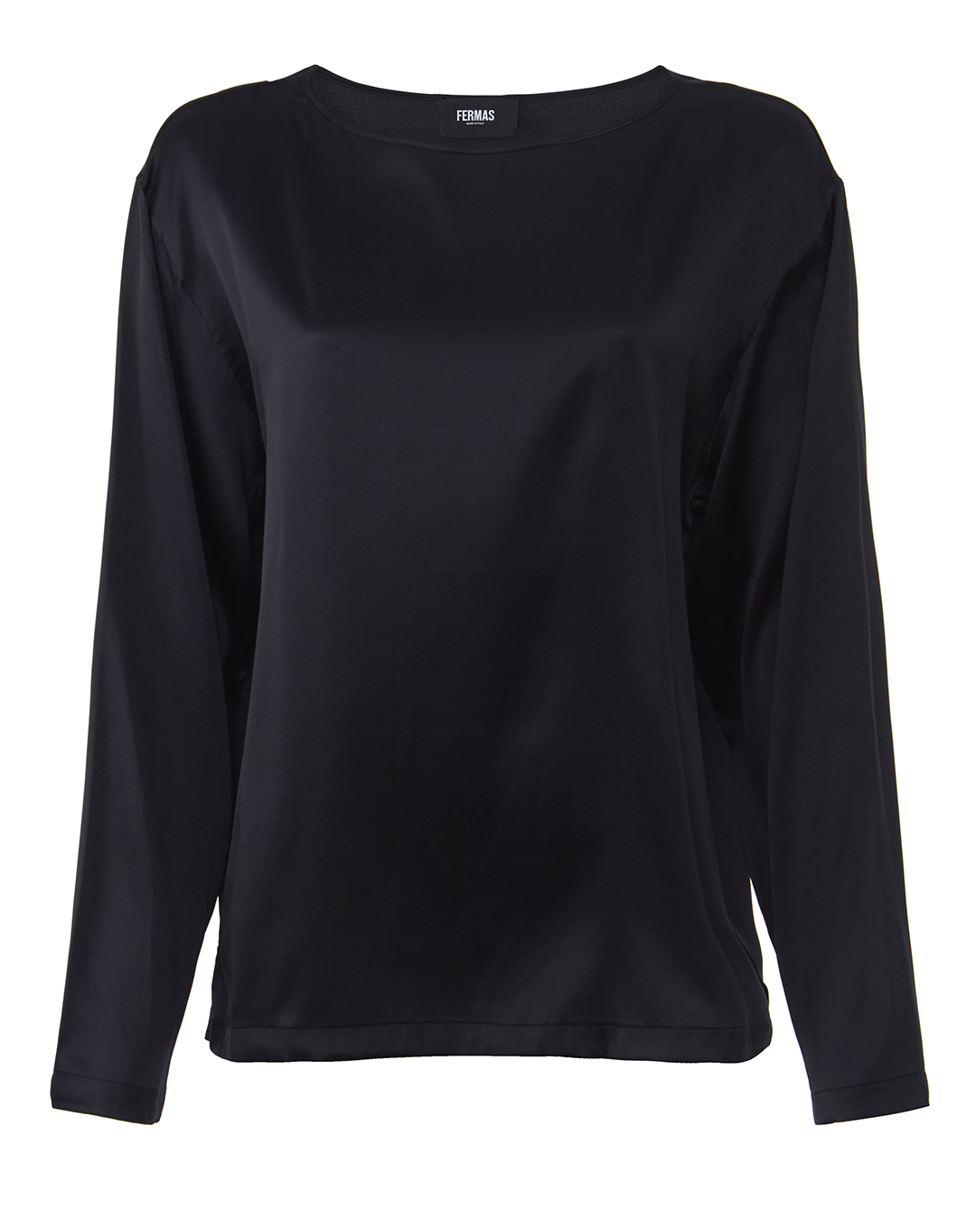 

лонгслив FERMAS SLEEVESHIRT xs черный, SLEEVESHIRT