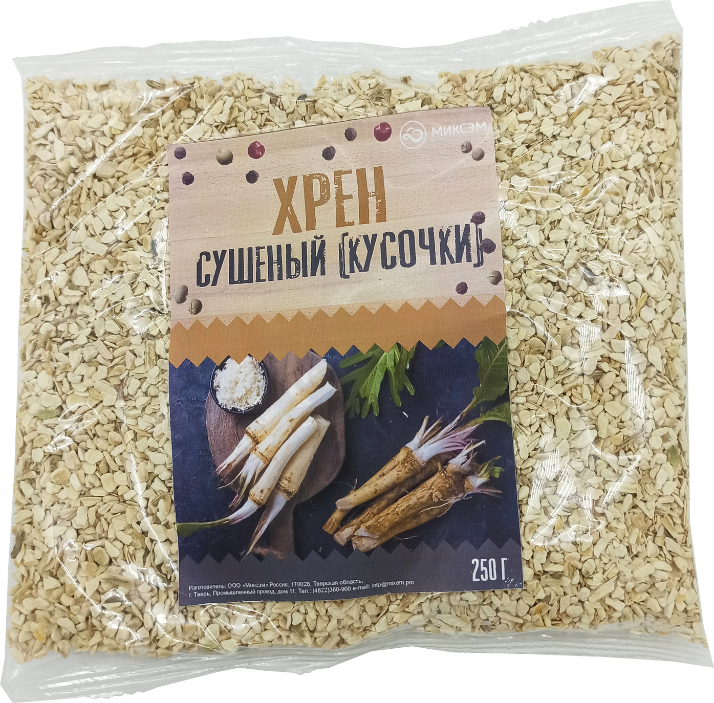 

Хрен сушеный (кусочки) Миксэм, 250 г