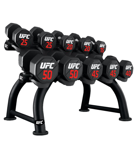 Гантельный ряд UFC от 12 до 20 кг, 5 пар