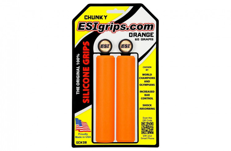 

Грипсы ESI Chunky оранжевый, Chunky оранжевый