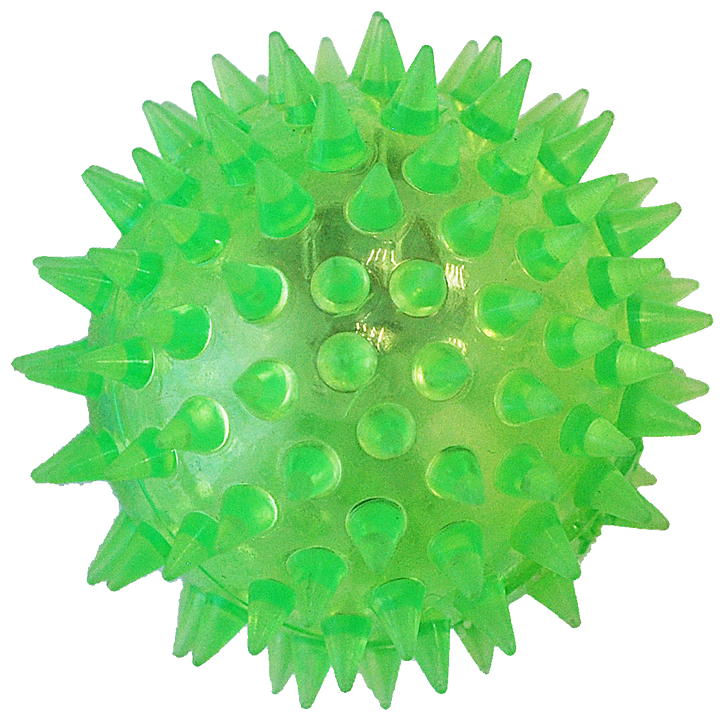 Игрушка для собак Уют Мяч с шипами, 5,5 см