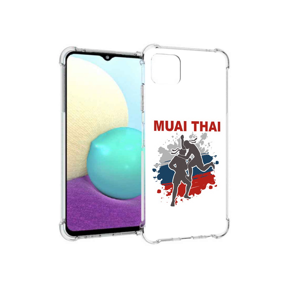 

Чехол MyPads Tocco для Samsung Galaxy A22s 5G Муайтай (PT226906.544.123), Прозрачный, Tocco