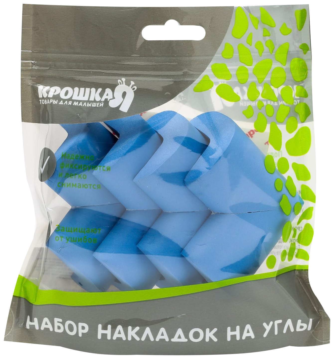 

Набор накладок на углы Крошка Я, 4 шт, цвета МИКС, 1886169, Разноцветный, 1886169