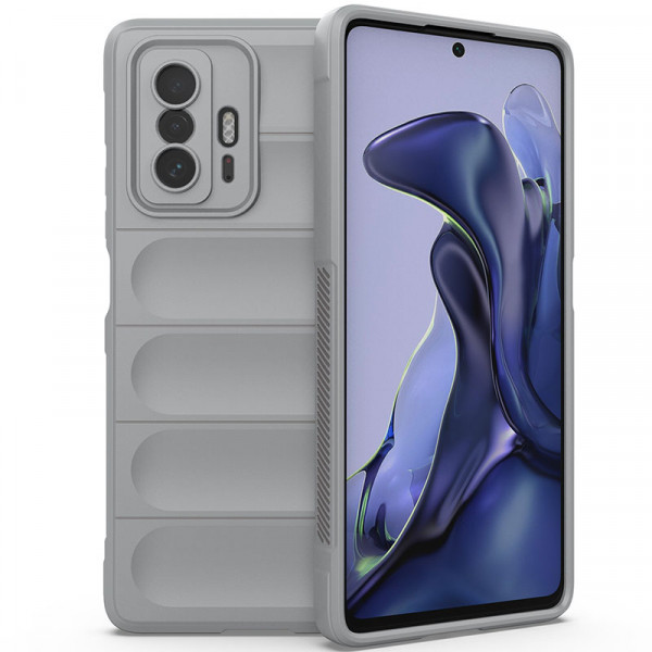 

Чехол Epik Flex Silicone для Xiaomi Mi 11T/Mi11T Pro с защитой камеры и микрофиброй, Серый