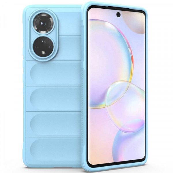 

Чехол Epik Flex Silicone для Honor 50/Huawei Nova 9 с микрофиброй, Голубой