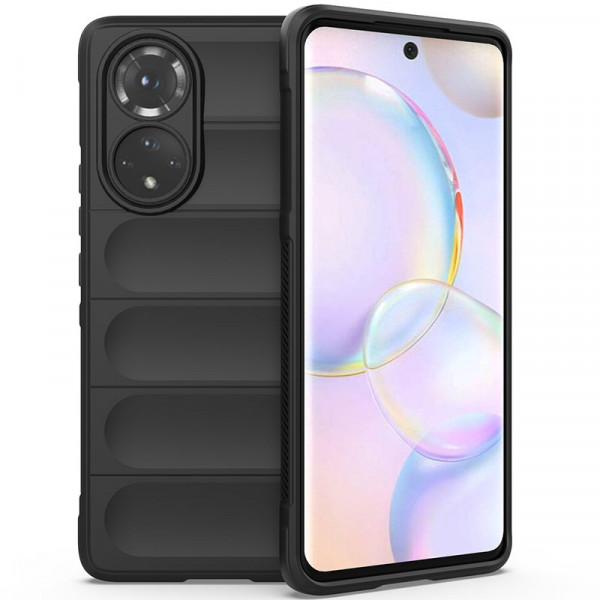 

Чехол Epik Flex Silicone для Honor 50/Huawei Nova 9 с микрофиброй, Черный