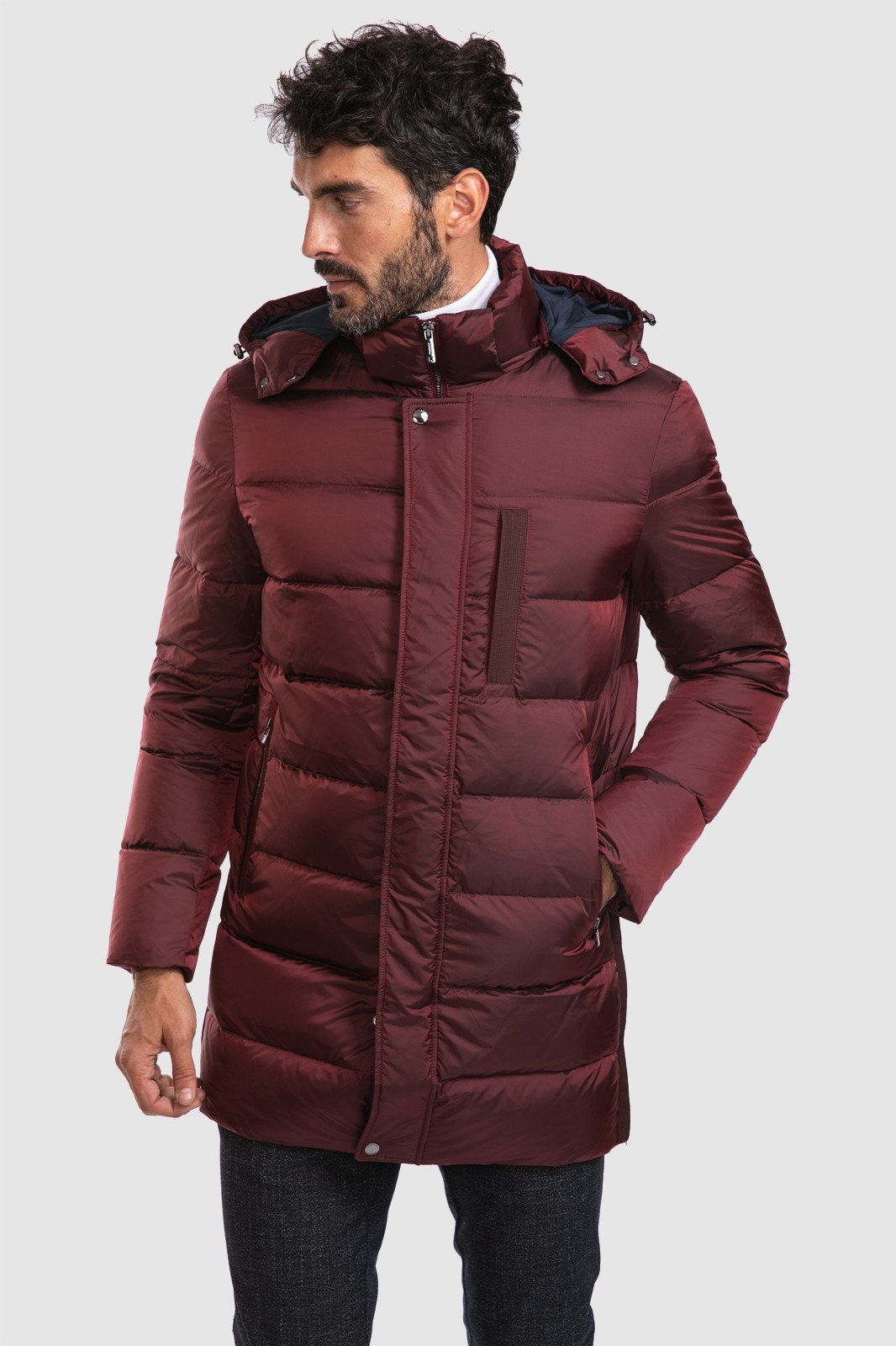 

Пуховик мужской Kanzler 20W-JDW08-WF/56 бордовый 58 RU, 20W-JDW08-WF/56