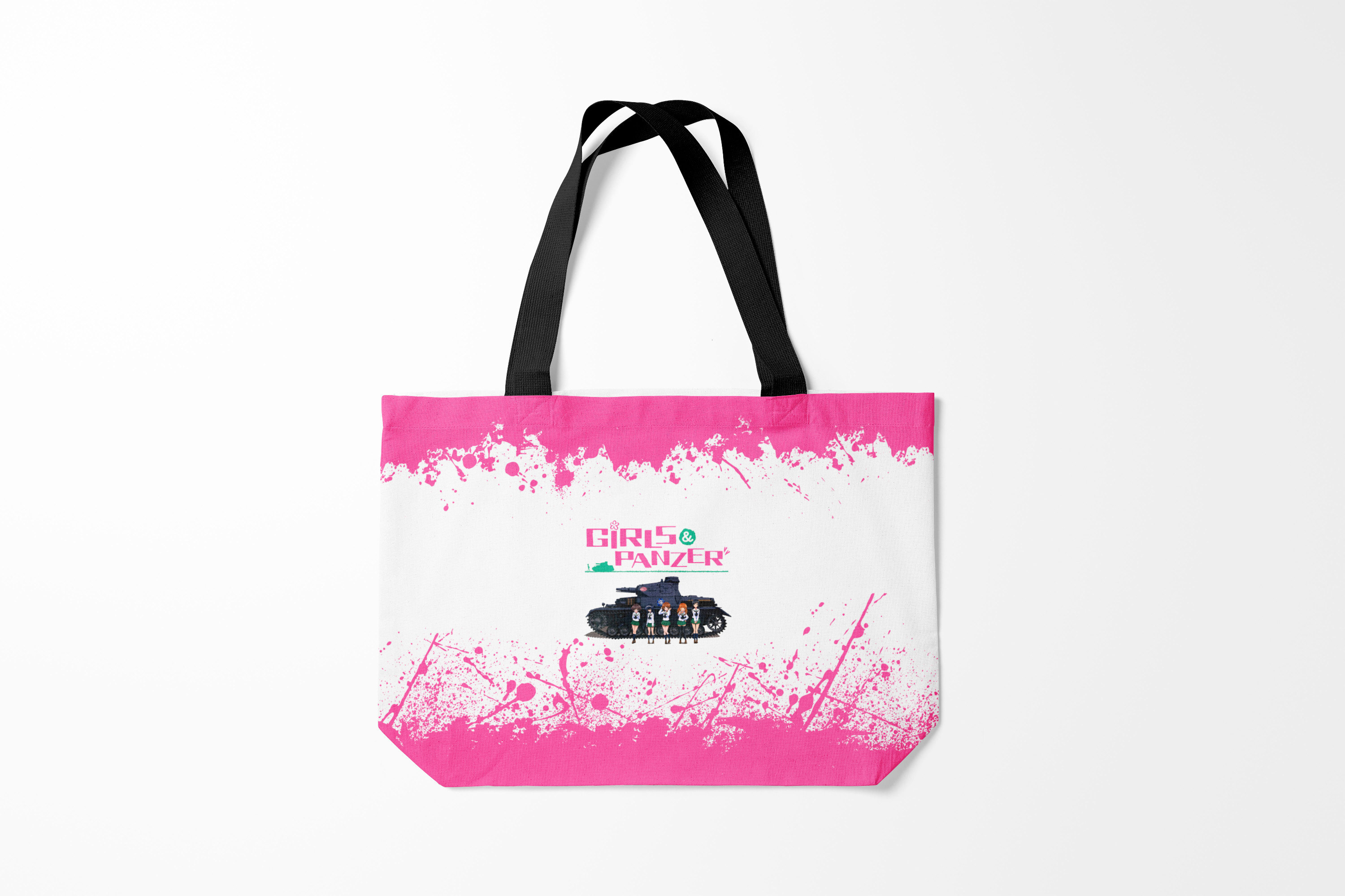 

Сумка шoппер унисекс Burnettie Девушки и танки Pink Z, розовый; белый, Девушки и танки Pink Z
