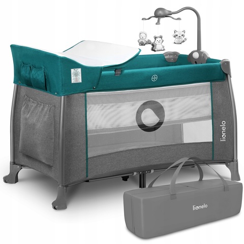 

Манеж Lionelo Thomi Green Turquoise, LOThomi
