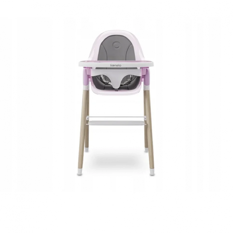 фото Стульчик для кормления lionelo maya pink rose